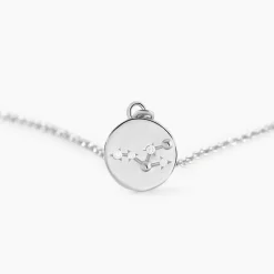 Collier Despina Argent Blanc Oxyde De Zirconium
