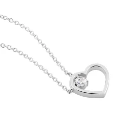 Marc Orian Colliers Fantaisie|Colliers > Collier Devona Argent Blanc Oxyde De Zirconium
