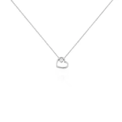 Marc Orian Colliers Fantaisie|Colliers > Collier Devona Argent Blanc Oxyde De Zirconium