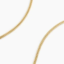 Collier Doline Maille Anglaise Or Jaune