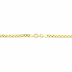Collier Doline Maille Anglaise Or Jaune