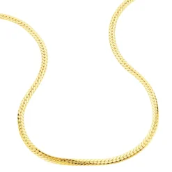 Collier Doline Maille Anglaise Or Jaune