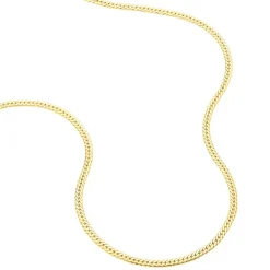 Collier Doline Maille Anglaise Or Jaune