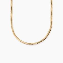 Collier Doline Maille Anglaise Or Jaune