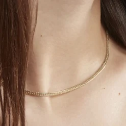 Marc Orian Colliers|Bijoux Femme > Collier Doline Maille Anglaise Or Jaune