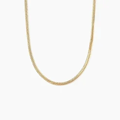 Marc Orian Colliers|Chaines Femme > Collier Doline Maille Anglaise Or Jaune