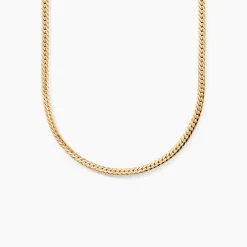 Marc Orian Colliers|Chaines Femme > Collier Doline Maille Anglaise Or Jaune
