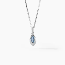 Collier Duchesse Argent Blanc Oxyde De Zirconium