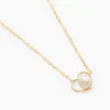 Marc Orian Colliers Cœur|Colliers > Collier Duilio Or Jaune Oxyde De Zirconium