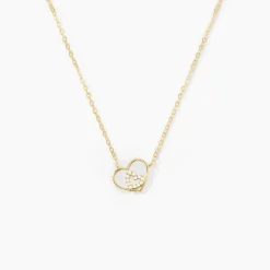 Marc Orian Colliers Cœur|Colliers > Collier Duilio Or Jaune Oxyde De Zirconium