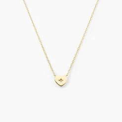 Marc Orian Colliers Diamant|Colliers Cœur > Collier Dulcibella Or Jaune Diamant