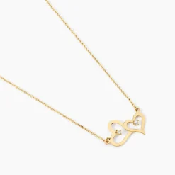 Marc Orian Colliers|Colliers Cœur > Collier Duleep Or Jaune Oxyde De Zirconium