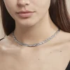 Marc Orian Colliers|Colliers Argent > Collier Elae Argent Bicolore