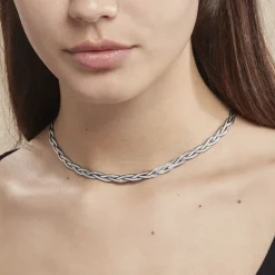 Marc Orian Colliers|Colliers Argent > Collier Elae Argent Bicolore