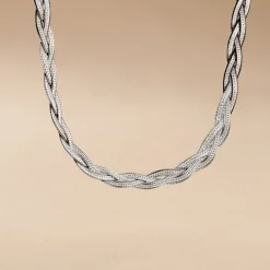 Marc Orian Colliers|Colliers Argent > Collier Elae Argent Bicolore