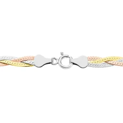 Marc Orian Colliers|Colliers Argent > Collier Elae Argent Tricolore