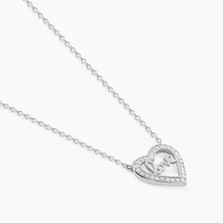 Marc Orian Colliers Fantaisie|Colliers > Collier Elansa Argent Blanc Oxyde De Zirconium
