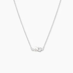 Marc Orian Colliers Fantaisie|Colliers > Collier Elea Argent Blanc Perle De Culture Oxyde De Zirconium
