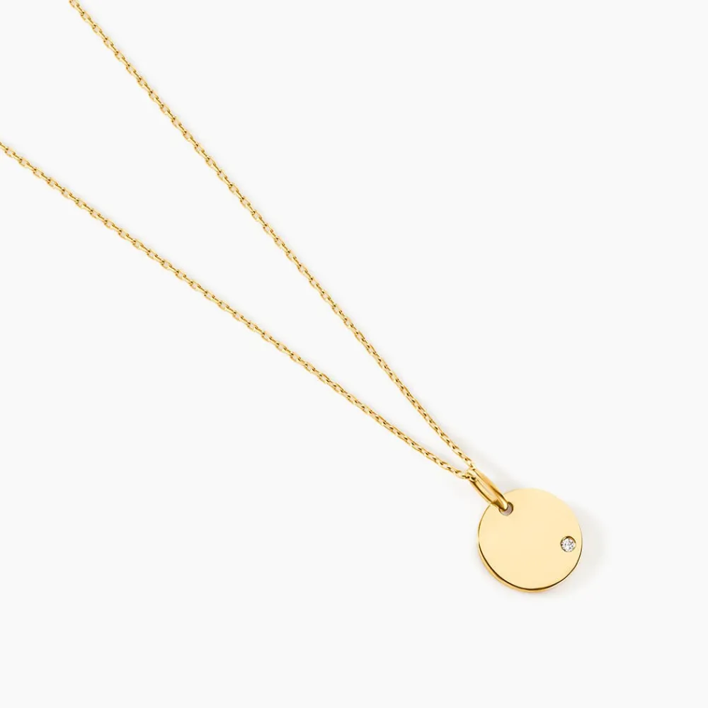 Marc Orian Colliers Diamant|Colliers > Collier Eleone Or Jaune Diamant