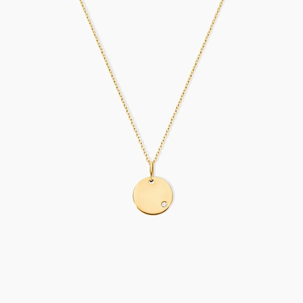 Marc Orian Colliers Diamant|Colliers > Collier Eleone Or Jaune Diamant
