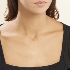 Marc Orian Colliers Diamant|Colliers > Collier Elfa Or Blanc Diamant