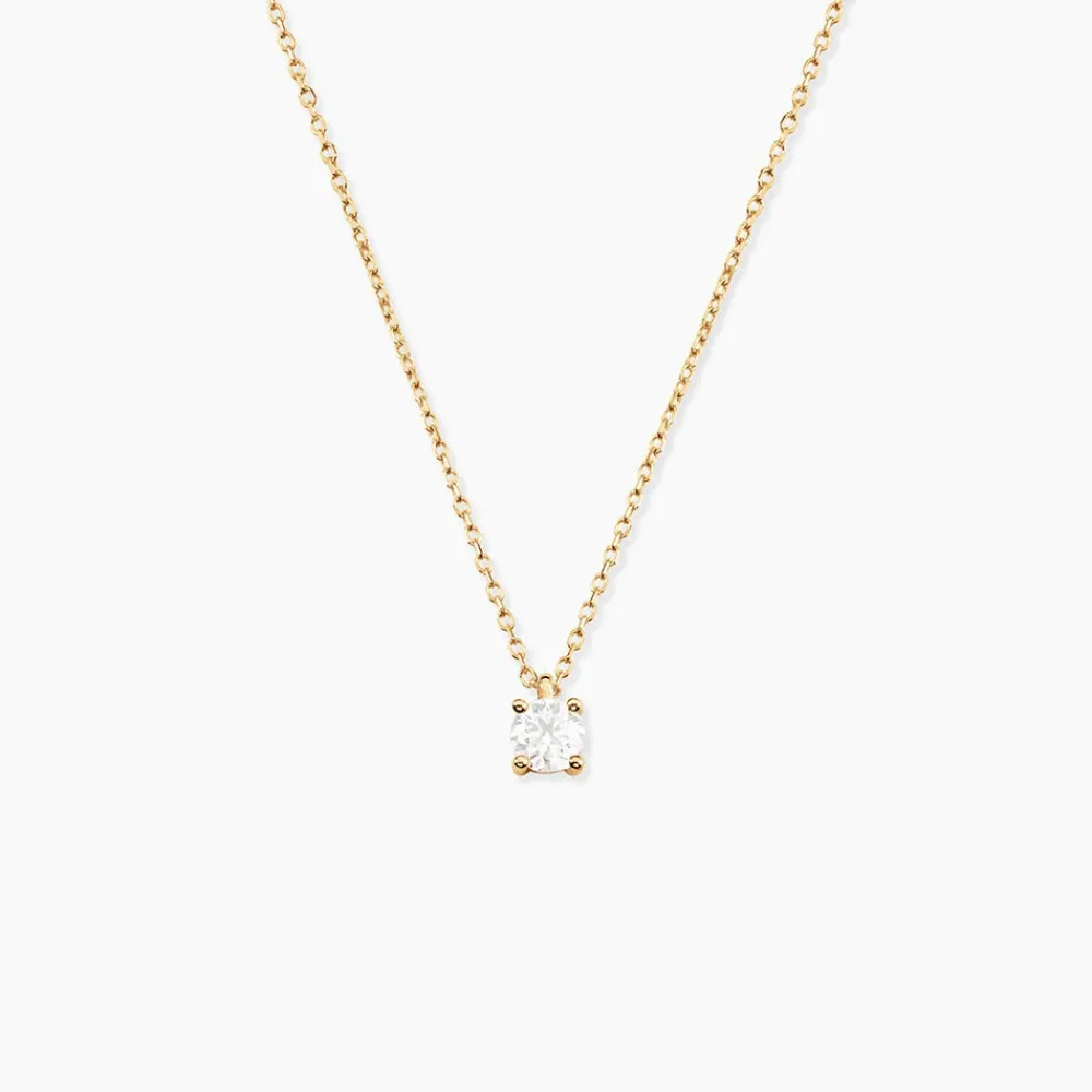 Marc Orian Colliers Diamant|Colliers > Collier Elfa Or Jaune Diamant