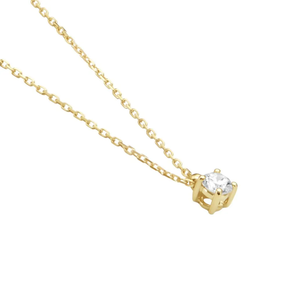 Marc Orian Colliers Diamant|Colliers > Collier Elfa Or Jaune Diamant