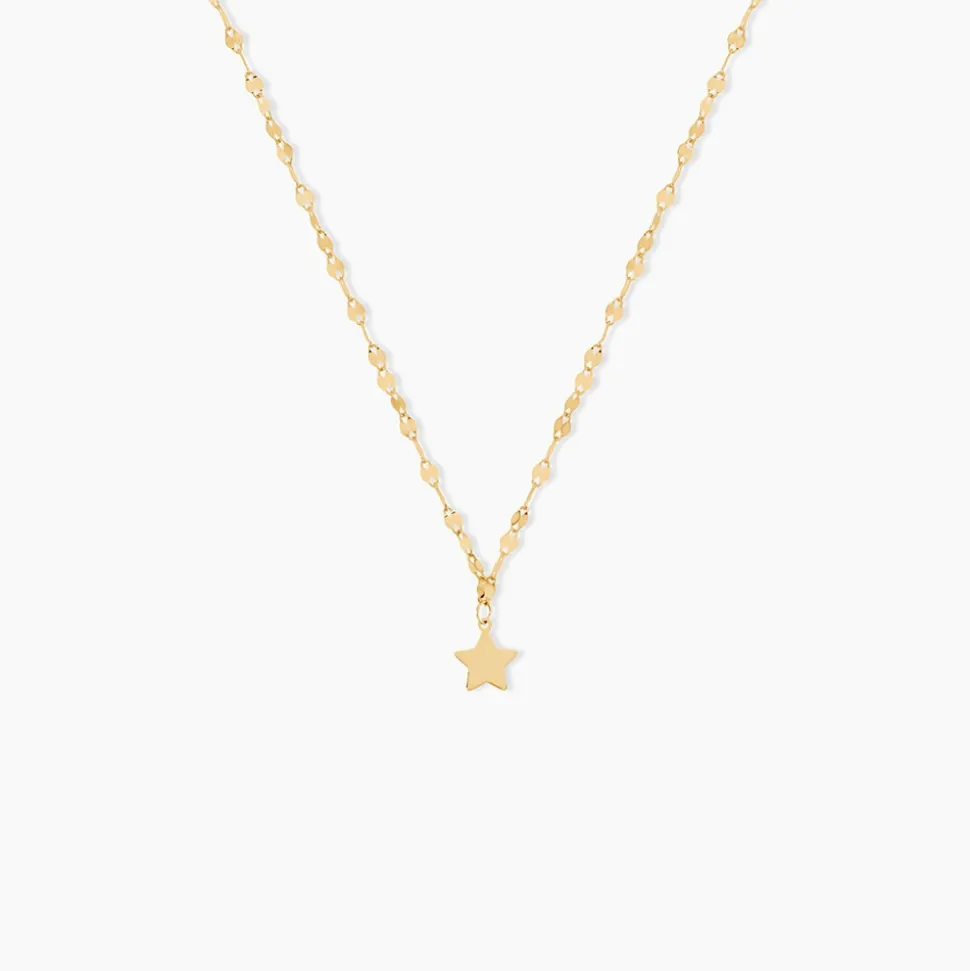 Collier Elwyn Or Jaune