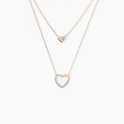 Collier Emilia Or Rose Diamant
