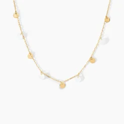 Marc Orian Colliers|Colliers Avec Pierres > Collier Epurea Or Jaune Nacre