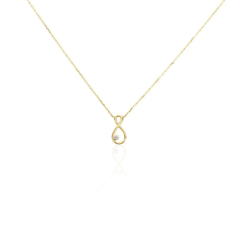 Marc Orian Colliers Diamant|Colliers > Collier Eszter Or Jaune Diamant