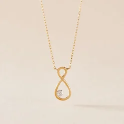 Marc Orian Colliers Diamant|Colliers > Collier Eszter Or Jaune Diamant