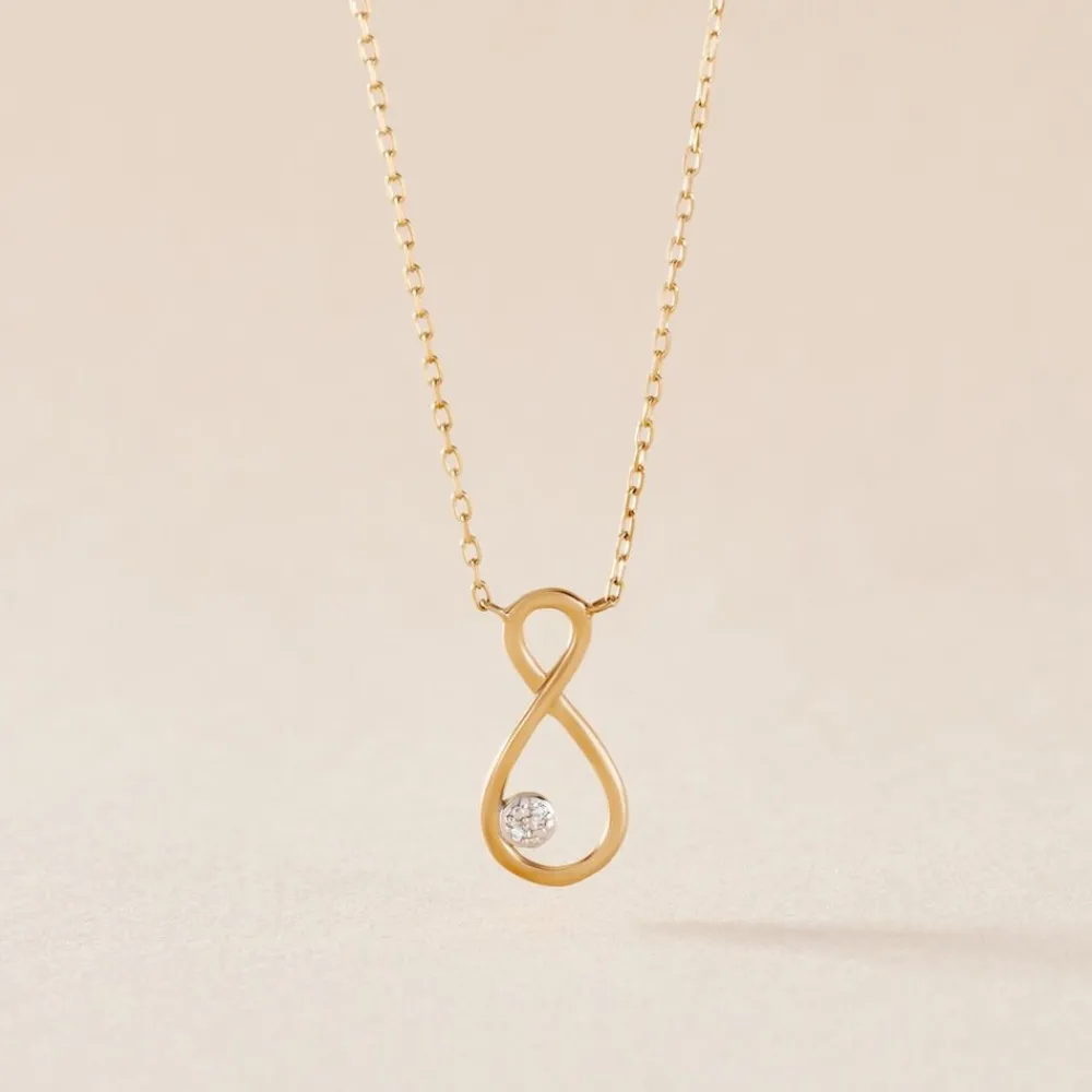 Marc Orian Colliers Diamant|Colliers > Collier Eszter Or Jaune Diamant