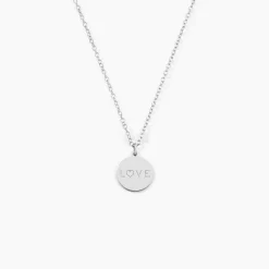 Collier Eternelle Argent Blanc