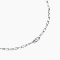 Marc Orian Colliers Fantaisie|Colliers > Collier Eternity Argent Blanc Oxyde De Zirconium