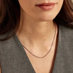 Marc Orian Colliers Fantaisie|Colliers > Collier Eternity Argent Blanc Oxyde De Zirconium