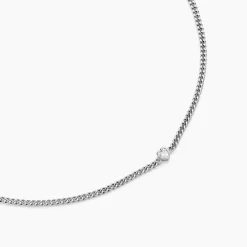 Marc Orian Colliers Fantaisie|Colliers > Collier Eternity Argent Blanc Oxyde De Zirconium