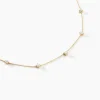 Marc Orian Colliers|Colliers Avec Pierres > Collier Ethere Or Jaune Oxyde De Zirconium