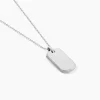 Marc Orian Colliers Fantaisie|Colliers > Collier Eutrope Acier Blanc