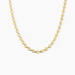 Marc Orian Colliers Fantaisie|Colliers > Collier Eva Acier Jaune