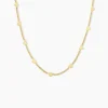 Marc Orian Colliers Fantaisie|Colliers > Collier Eva Acier Jaune