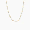 Marc Orian Colliers Fantaisie|Colliers > Collier Eva Acier Jaune
