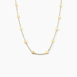 Marc Orian Colliers Fantaisie|Colliers > Collier Eva Acier Jaune