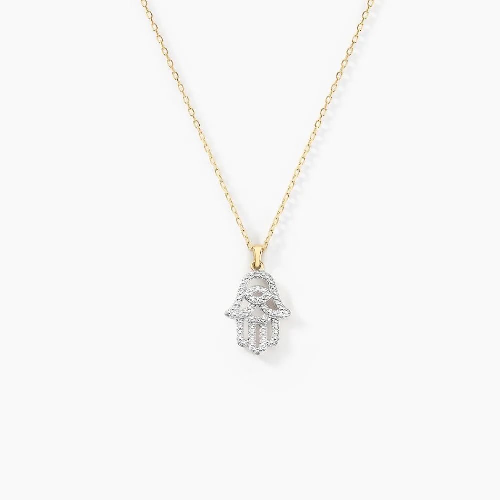 Marc Orian Colliers Diamant|Colliers > Collier Fahmida Or Jaune Diamant