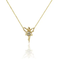 Marc Orian Colliers Diamant|Colliers > Collier Fee Or Jaune Diamant