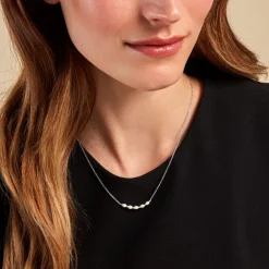 Marc Orian Colliers Fantaisie|Colliers > Collier Felisia argent blanc perle de culture