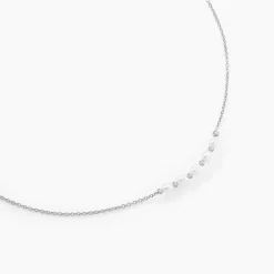 Marc Orian Colliers Fantaisie|Colliers > Collier Felisia argent blanc perle de culture