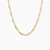 Collier Fern Plaqué Or