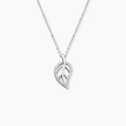 Collier Filae Argent Blanc Oxyde De Zirconium