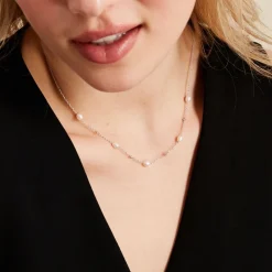 Marc Orian Colliers Fantaisie|Colliers > Collier Flawless Argent Blanc Perle De Culture